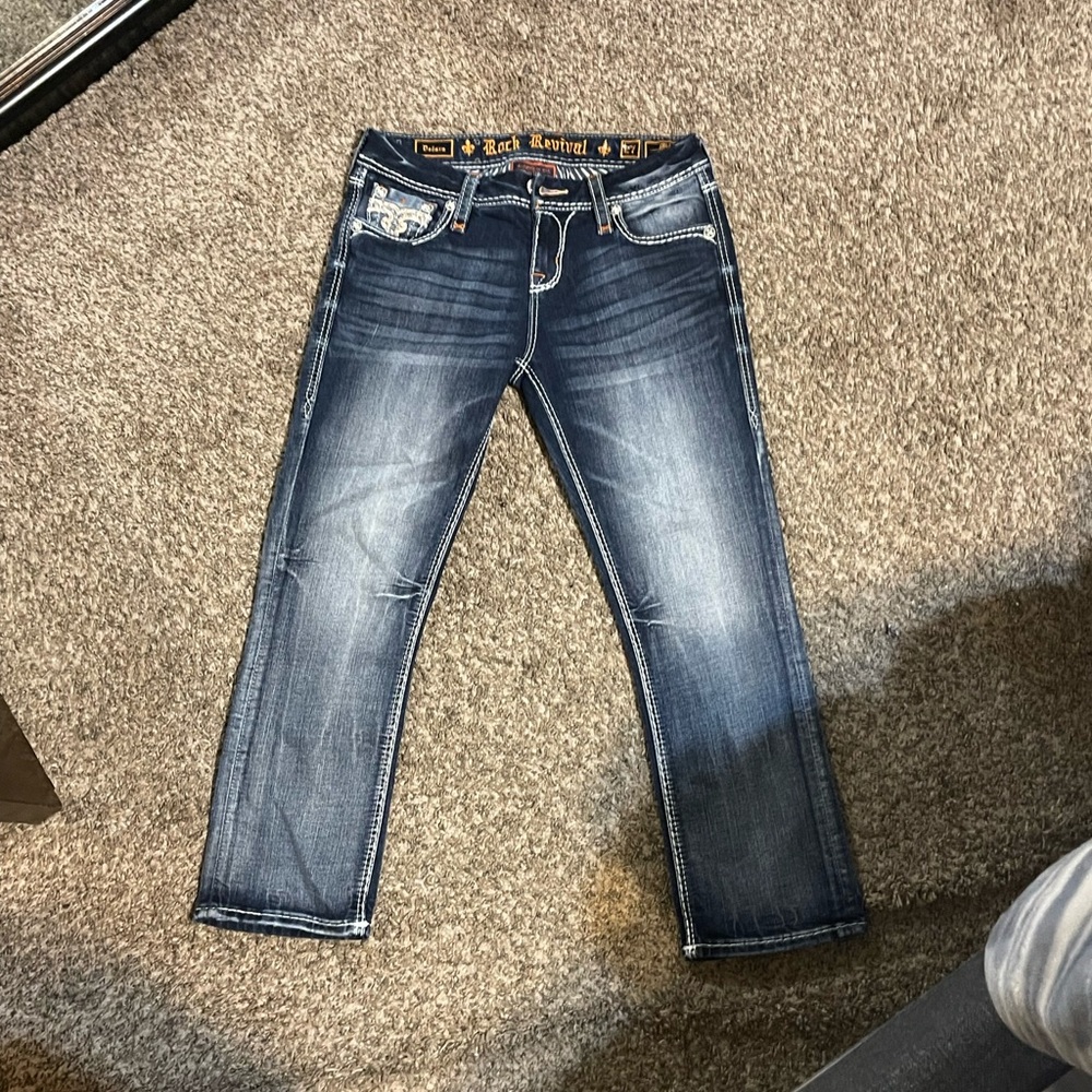 COPY - Rock Revival Capri Jeans
